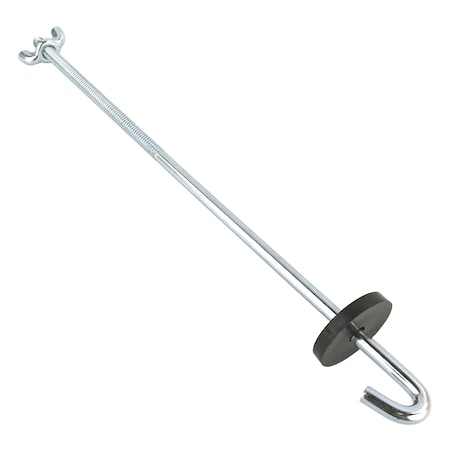 East Penn Bolts, Battery Hold-Down, Washers And Nuts, J Type, 10 In. X 1/4 6155